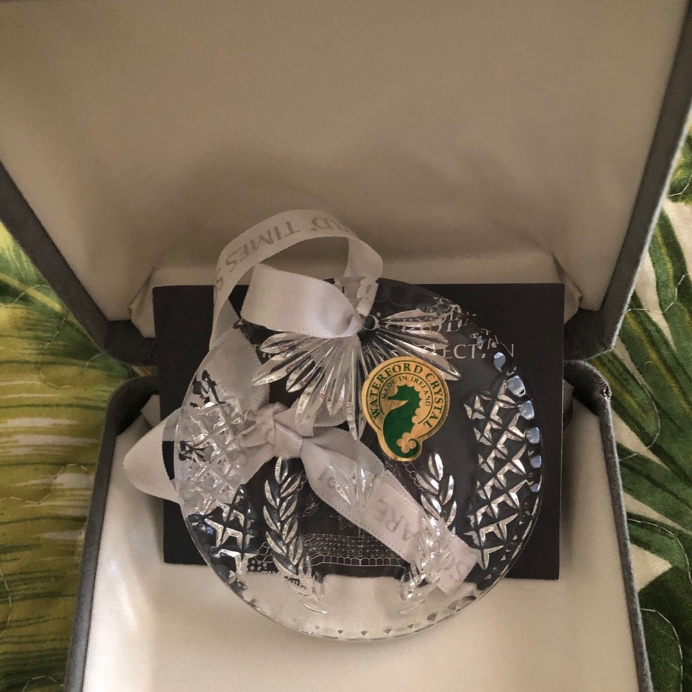 Waterford Crystal 2001 “Times Square” ornament